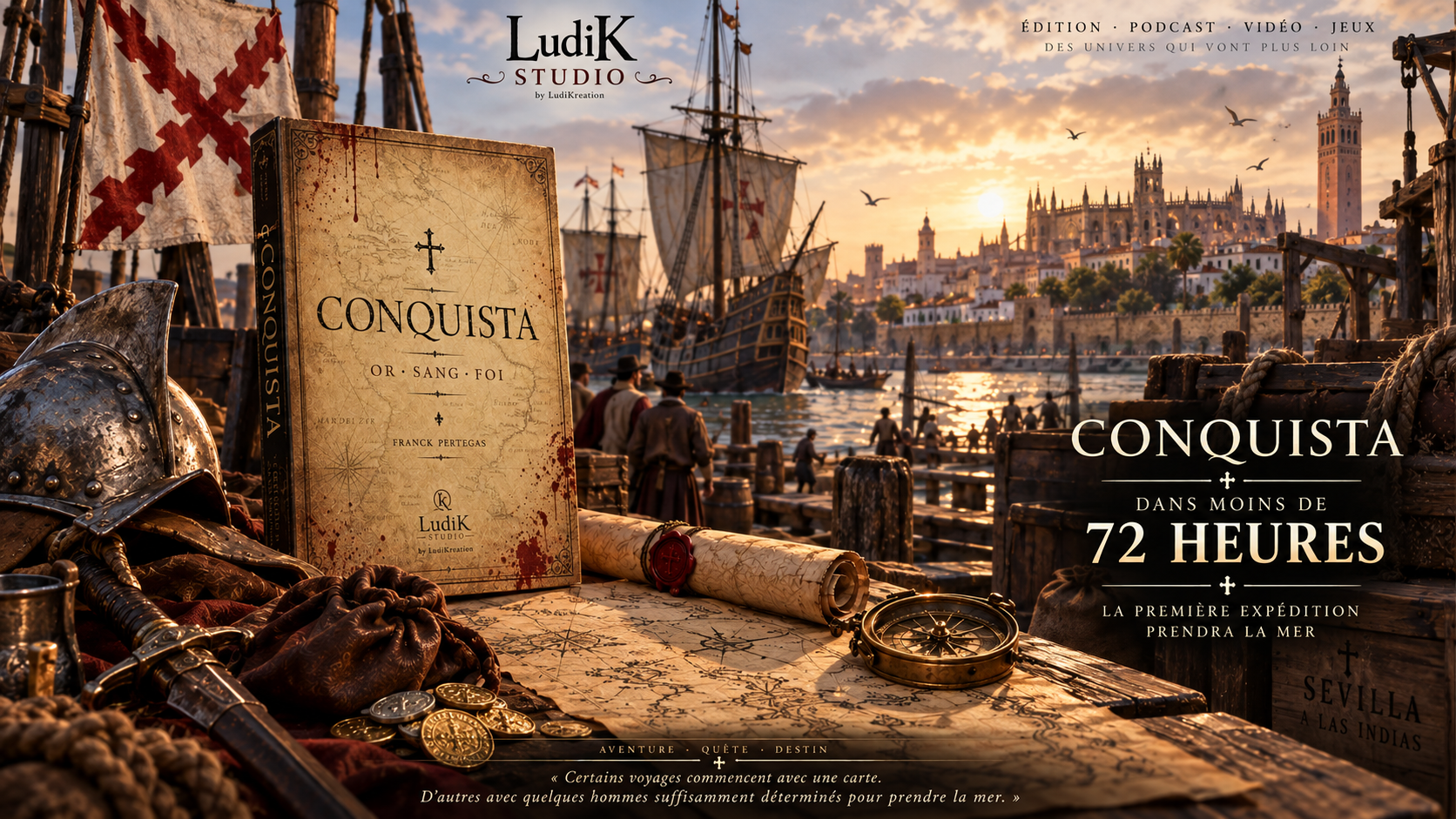 CONQUISTA : la Première Expédition prendra la mer dans moins de 72 heures